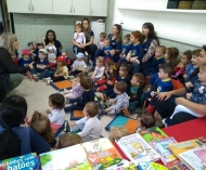 O Dia do Livro na Pintando7, teve participação de escritora para os nossos pequenos!